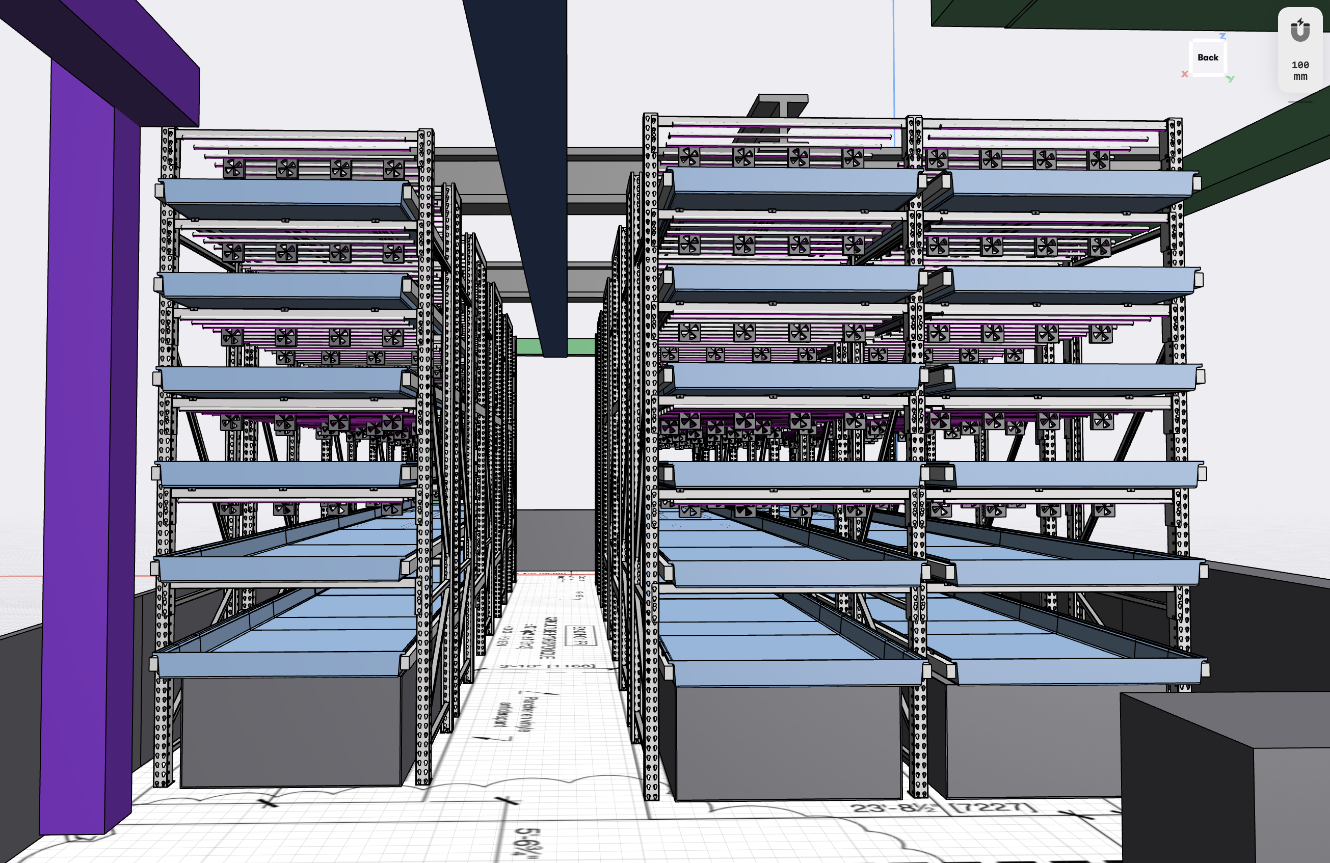 Hydroponic System Layout